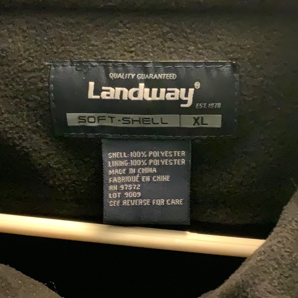 New - Landway: Men's Creme Softshell Jacket - Size XL, IES and Eaton Branded - Picture 2 of 7